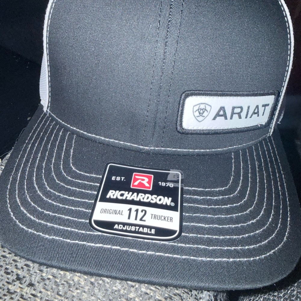 Ariat White Mesh Cap
